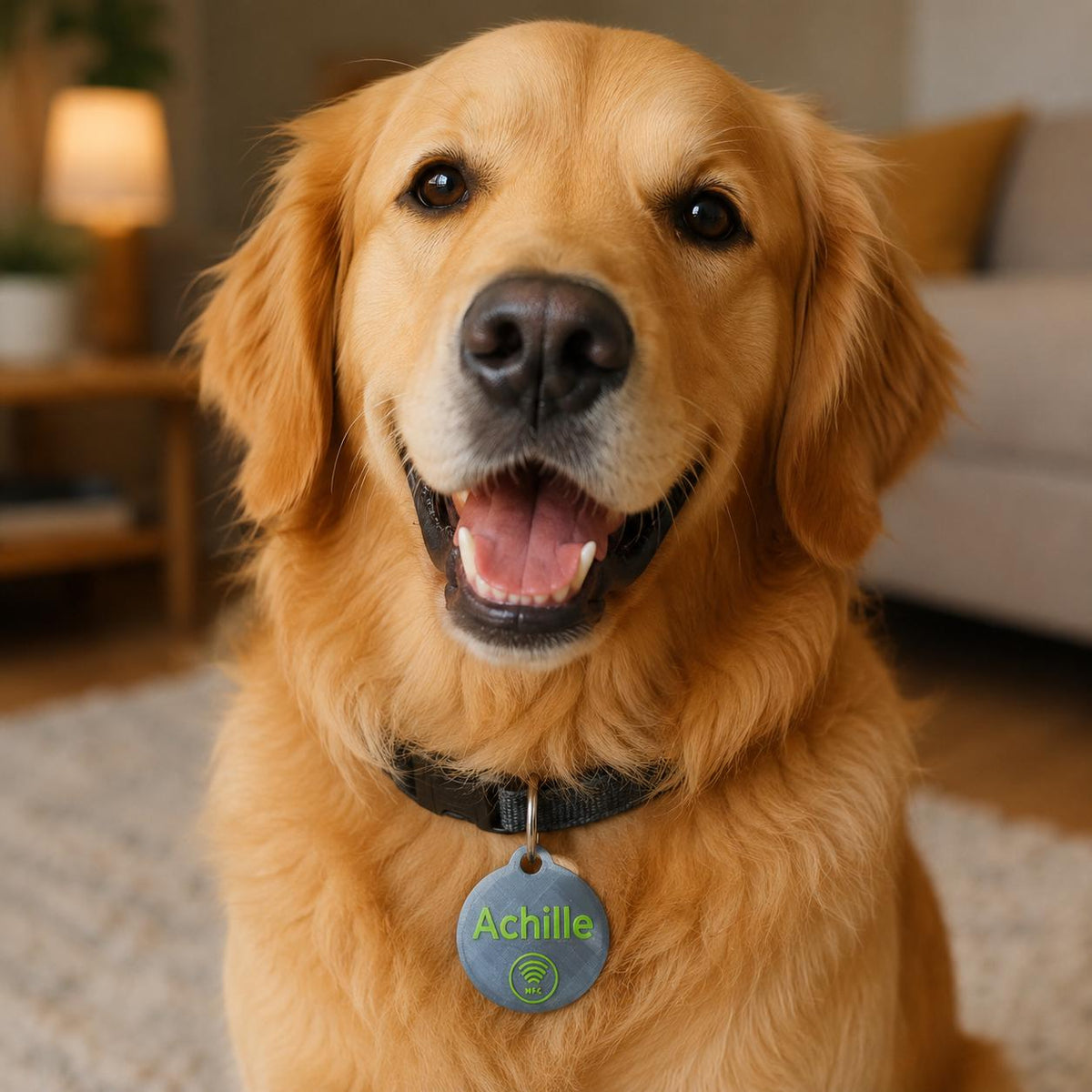 Targhetta Smart NFC personalizzata per cani e gatti