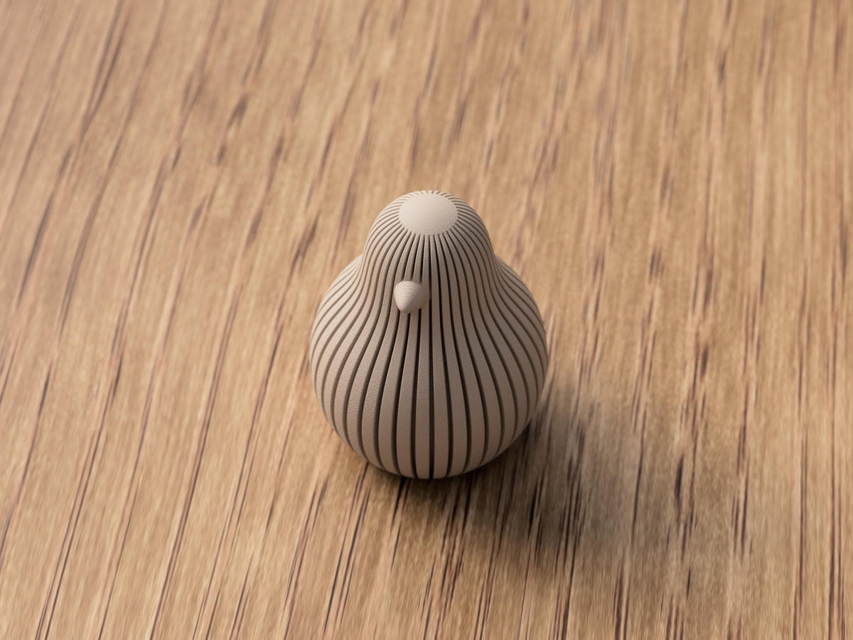 Pulcino Pasquale Japandi Minimal | Decorazione Primaverile in PLA
