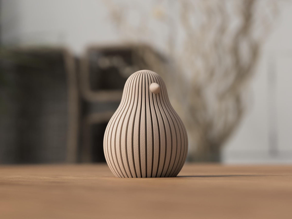 Pulcino Pasquale Japandi Minimal | Decorazione Primaverile in PLA
