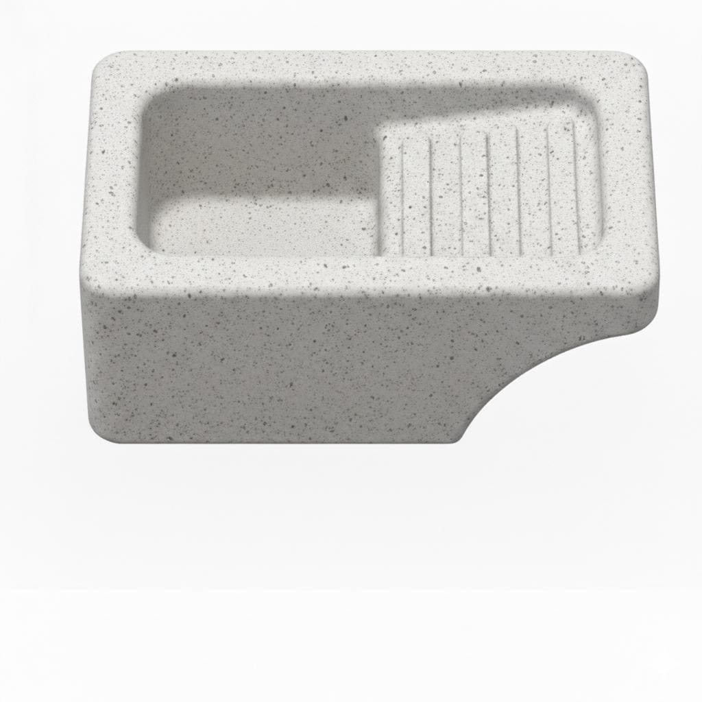 Miniatura pilozza antica in pietra – riproduzione fedele | Scultura decorativa stampata in 3D | Soprammobile 3DodLab