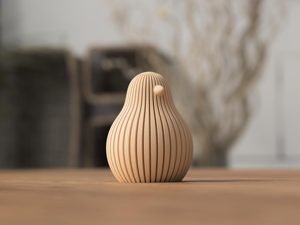 Pulcino Pasquale Japandi Minimal | Decorazione Primaverile in PLA