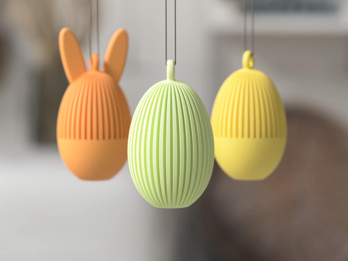 Mini Uovo di Pasqua 50 mm | Da Tavolo o da Appendere | Minimal