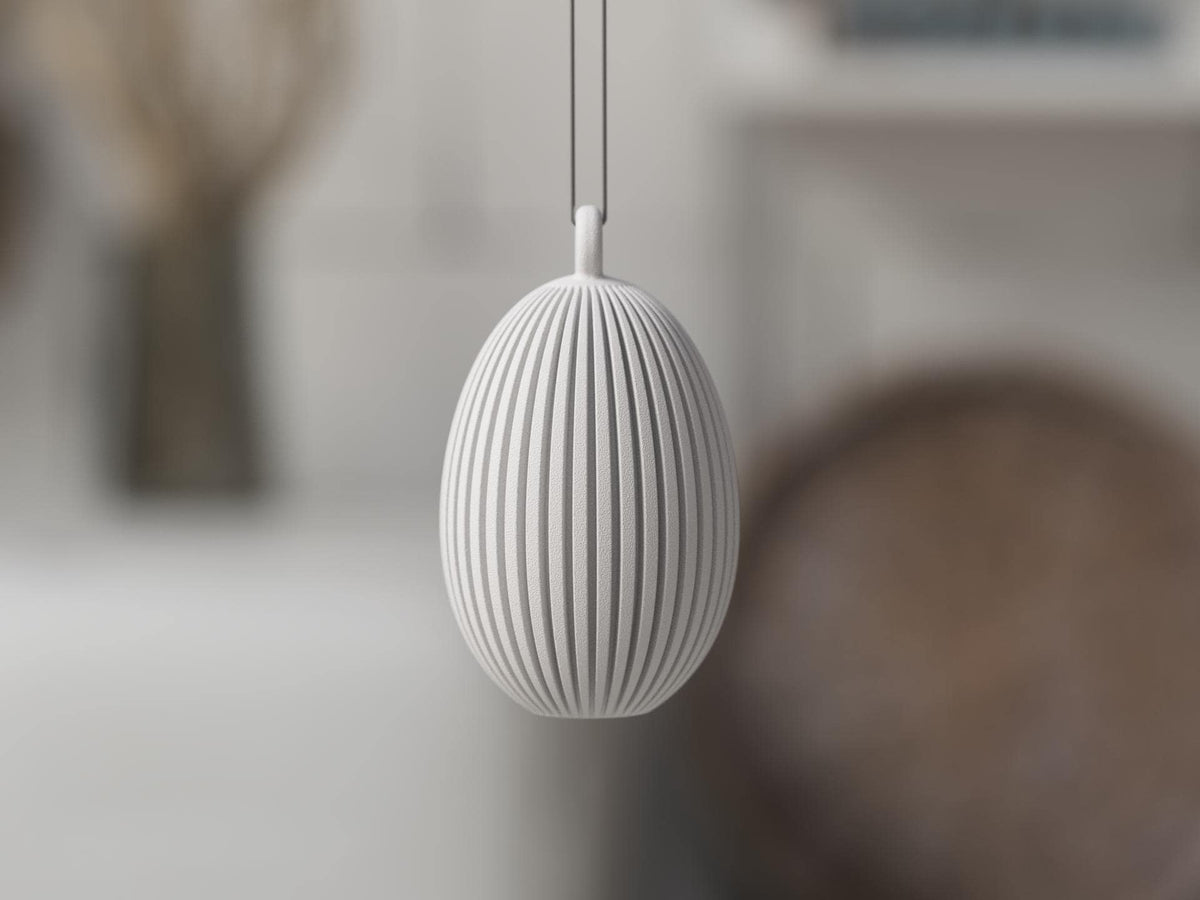 Mini Uovo di Pasqua 50 mm | Da Tavolo o da Appendere | Minimal
