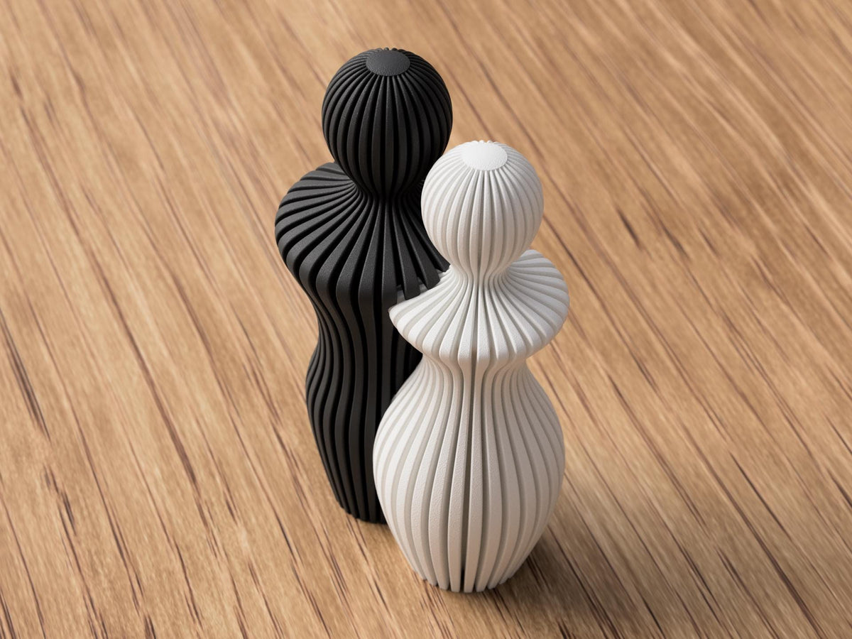 Scultura famiglia moderna personalizzata genitori e figli, decorazione casa, simbolo di amore e unione, idea regalo famiglia 3DodLAB