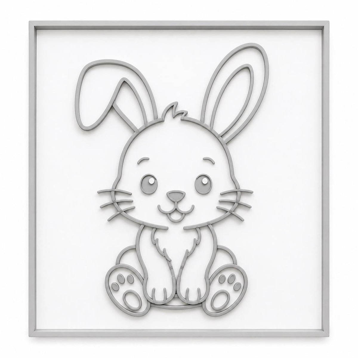 Quadro 3D Animaletto Personalizzato per Cameretta Bambini