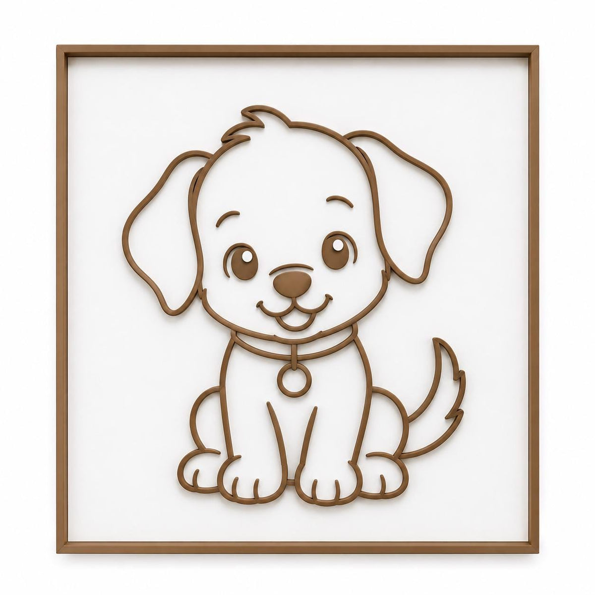 Quadro 3D Animaletto Personalizzato per Cameretta Bambini